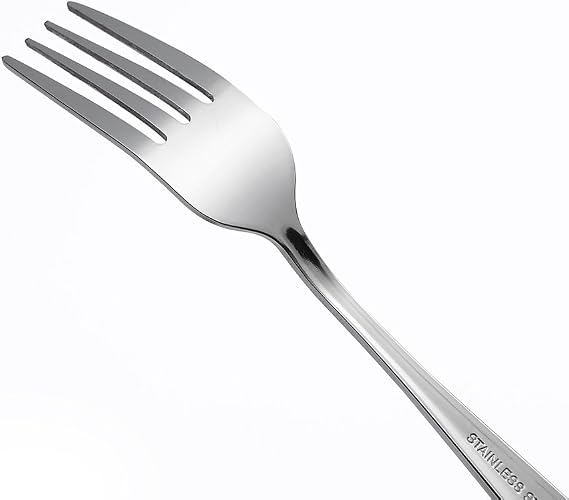 Eslite Staintess Steel Salad Forks Set,6.7-Inch,12-Piece