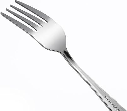 Eslite Staintess Steel Salad Forks Set,6.7-Inch,12-Piece
