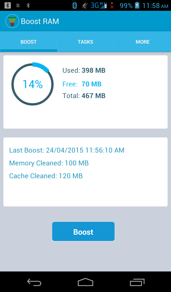 RAM Booster - App on Amazon Appstore