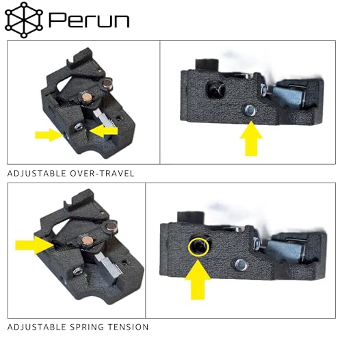 Image of Perun Mosfet Upgrade for AEG Airsoft Rifle V2 Tokyo Marui Gearbox V3, G&G ETU Gearbox, Krytac Kriss Vector, VFC G28 /HK417 Gearboxes, and HPA Systems - Programmable Fire Modes, Precocking, DMR Mode