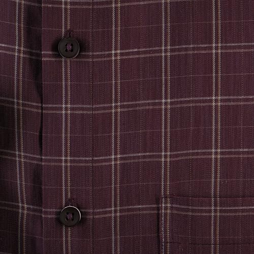 Image of 7-DAYS Men's Premium Checks Formal Shirt - Cotton Rich, Regular Fit, Full Sleeve, with Pocket, Wrinkle Resistant - Stylish Office & Everyday Wear.