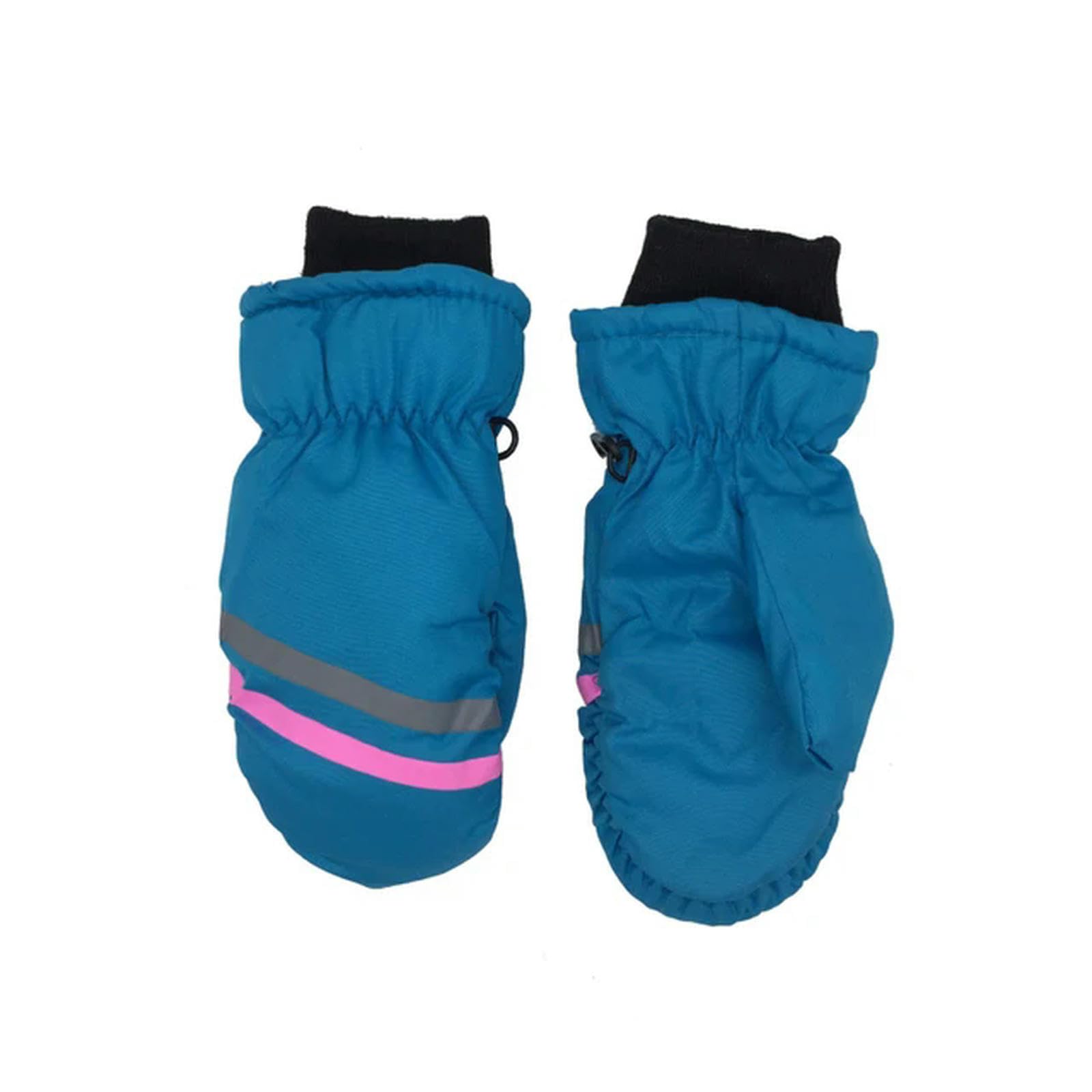 Guanti da Bambino Guanti Invernali da Sci per Bambini Warm Plus Guanti di Velluto