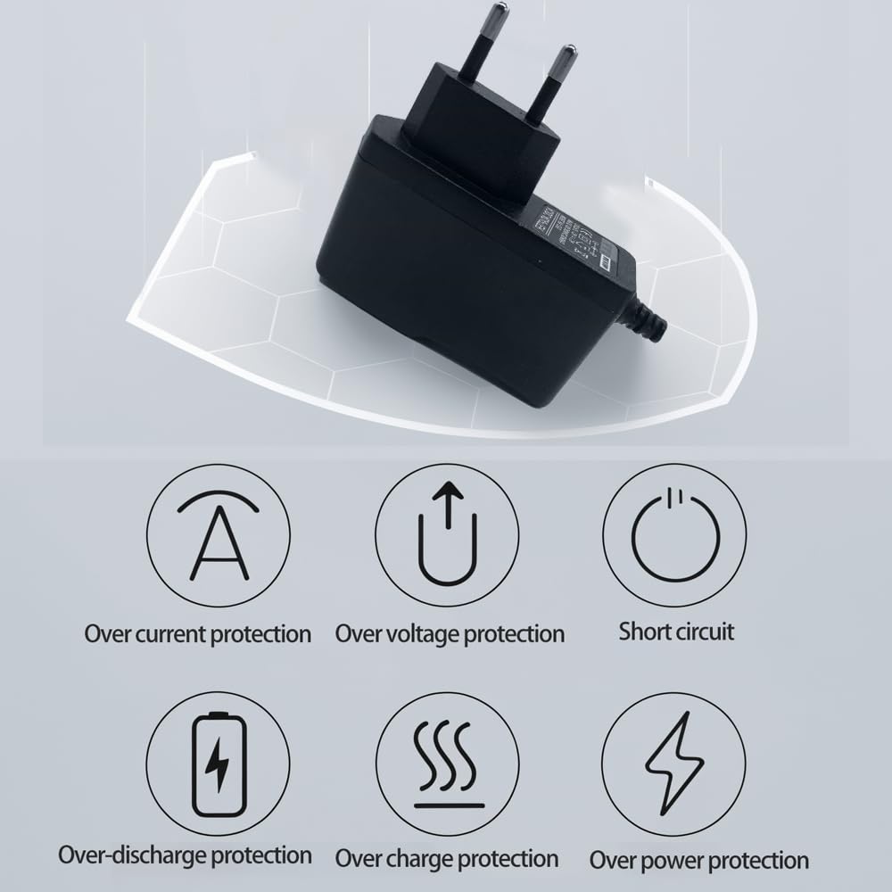 10 W voeding DC 5 V 2 A Lelukee compacte universele oplader, multi- spanningsadapter, voor kleine elektronische apparaten, voor wifi-router, voor hub, voor ledstrips, vervanging AC (EU
