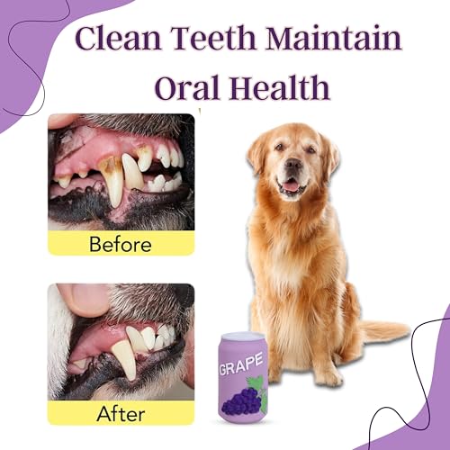 Image of Foodie Puppies Natural Latex Squeaky Play Drink Chew Toy - (Grapes Juice Toy) for Small to Medium Dogs | Durable, Interactive, Fetch & Chew Safe Play Toy | Reduce Separation Anxiety