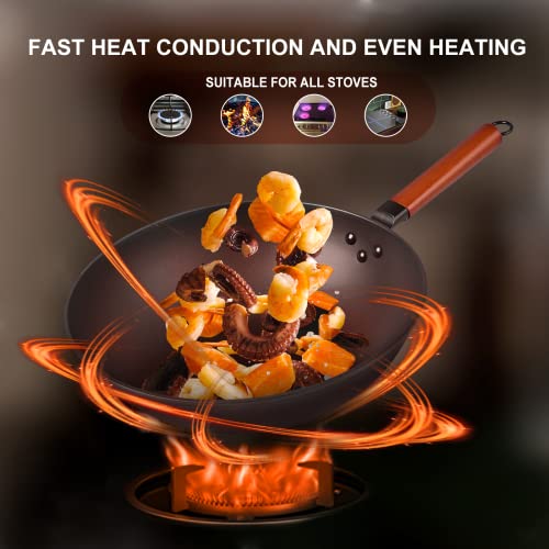 Wok-Pan-with-Lid-13-Nonstick-Wok-Carbon-Steel-Woks-Stir-Fry-Pans-Set-with-6-Cookwares-No-Chemical-Coated-Flat-Bottom-Chinese-wok-for-Electric-Induction-and-Gas-Stoves