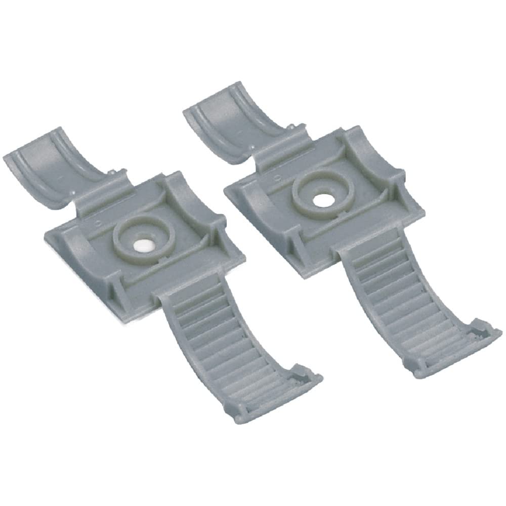 Panduit ARC.68-A-Q14 Clincher Adjustable Releasable Clamp, Polypropylene, Rubber Adhesive Tape Mounting Method, Gray, 0.19 - 0.68