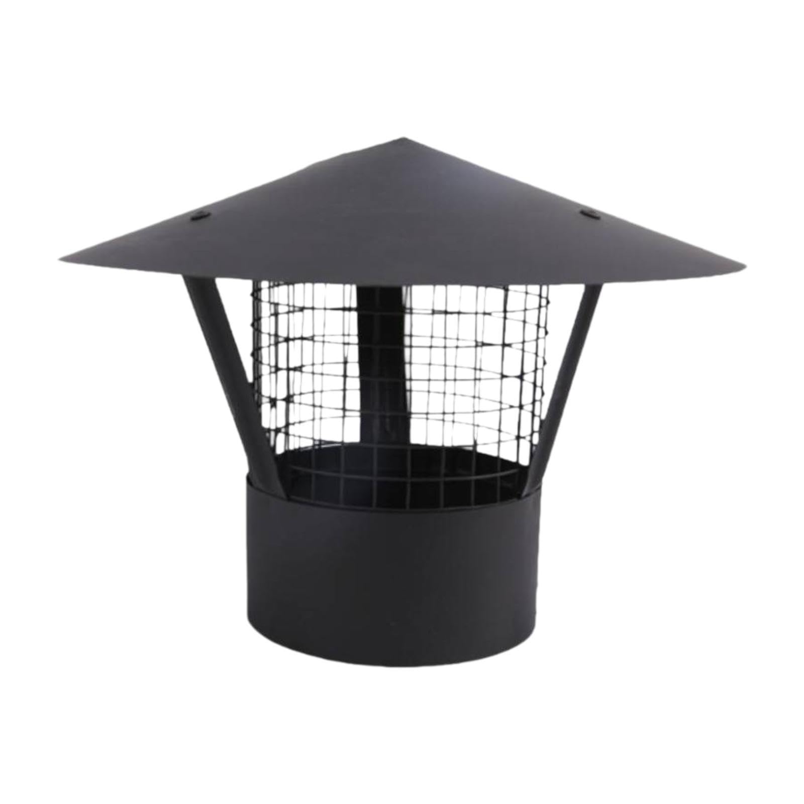Cubierta de ventilación para chimenea de acero inoxidable, Apto para tubería de 200 mm