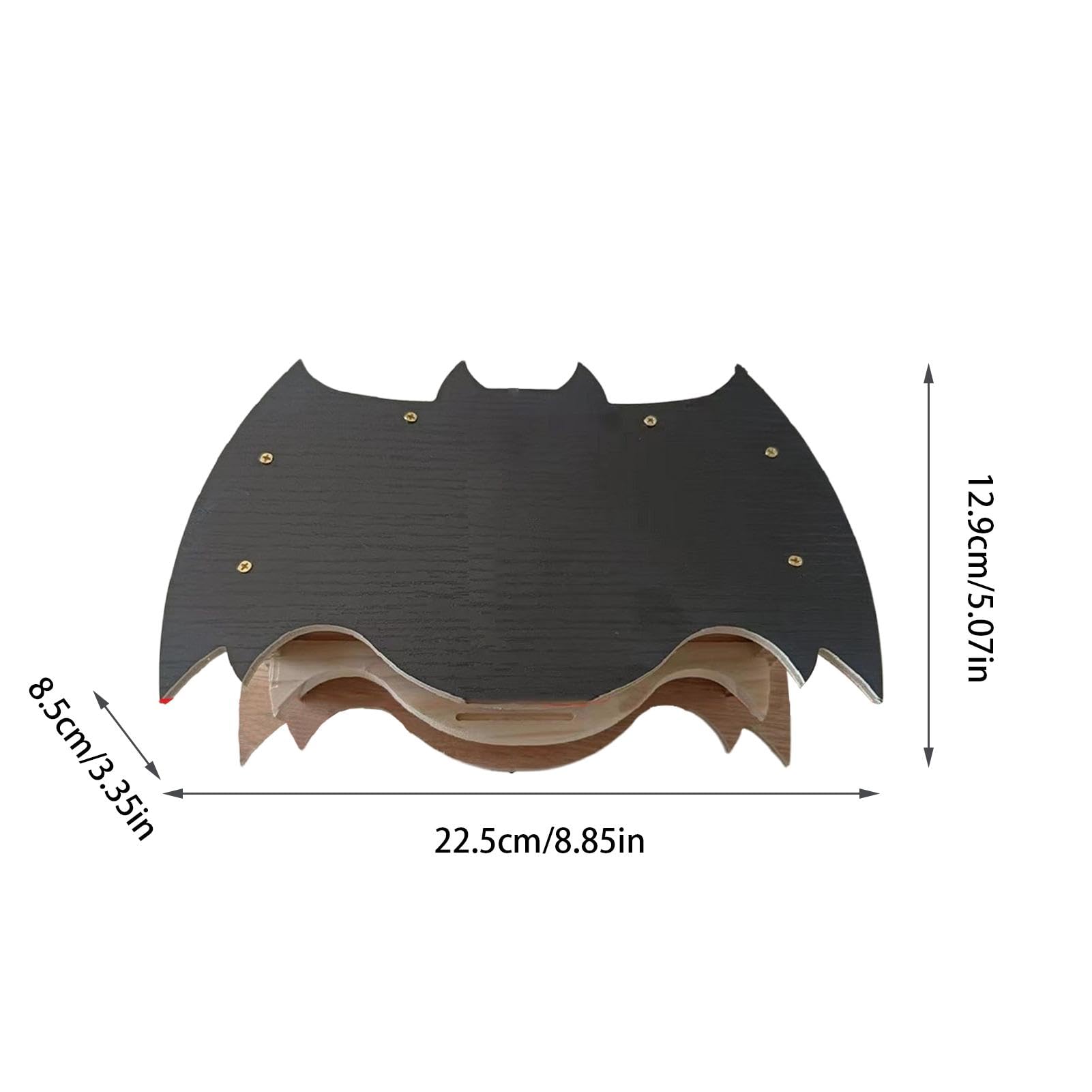 Nichoir Chauve-souris Outdoors - Nichoir Pour Chauve-souris - 24 X 8,3 X 9,9 Cm - Ru00e9sistant Maison Chauve Souris