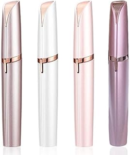 Skin Care Hair Removal Device for Face, Upper Lips, Chin, Eyebrows, etc with Charger + Color Cleaning Brush (Pink)
