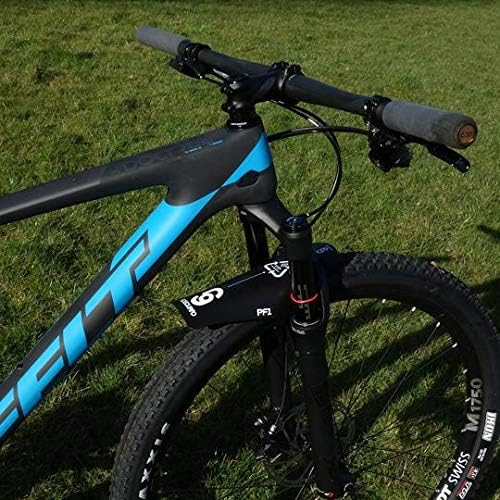 Miniatura 3 de PF1 - Guardabarros delantero MTB para bicicleta de montaña. Se adapta a bicicletas de 24", 26", 27.5", 29", tallas grandes y gruesas. Fabricado en