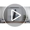 DUMOS Arched Full Length Mirror with Stand Floor Standing Aluminum Frame for Bedroom Body Hanging Leaning Modern Simple Home Decor Shatter-Proorf Nano Glass Wall Living Room Cloakroom Gold 59"x16"