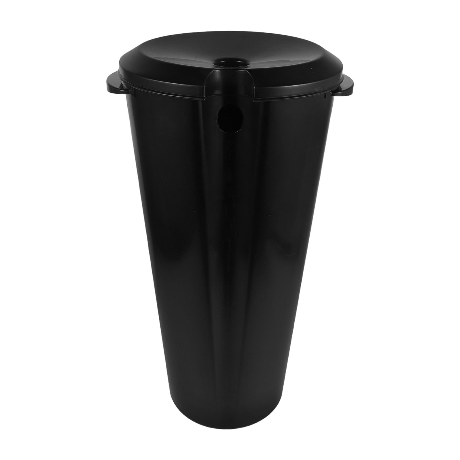 Lavacabezas Diseño Fácil de Drenar Negro de Plástico Portátil con Capacidad de 15l y Tamaño Compacto para Uso en Salones y Cuidados a Domicilio
