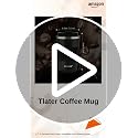 Image of Tlater Coffee to go Mug, 380 ml, with Leak-Proof lid, Double-Walled, Stainless Steel, for Coffee and Tea (Black)