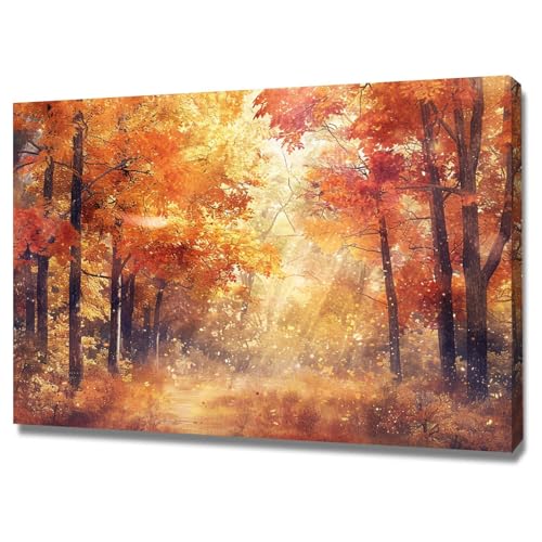 Tableaux sur toile de paysage pour insuffler une ambiance nature dans votre grand salon lumineux