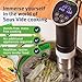 SOUSVIDE ART Sous Vide Cooker Kit - 1000W Immersion Circulator - 15 Vacuum Bags, Pump, Digital Timer and Temperature Control; Complete Sous Vide Machine Cooking Kit for Home Chefs and Beginners