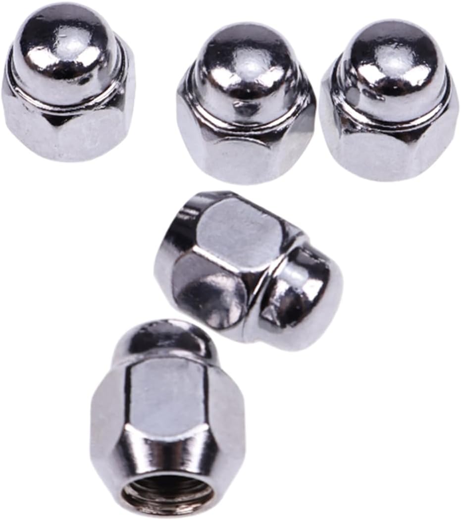 JZGRDN 5PCS M12-1.25 Acorn-19mm Hex Wheel Nut 611-076 Compatible with Dorman Subaru BRZ, Ascent, Crosstrek, Outback, Legacy, Impreza, Forester, DL, Deluxe, Standard, Samurai, Justy, RX, Sidekick, GL