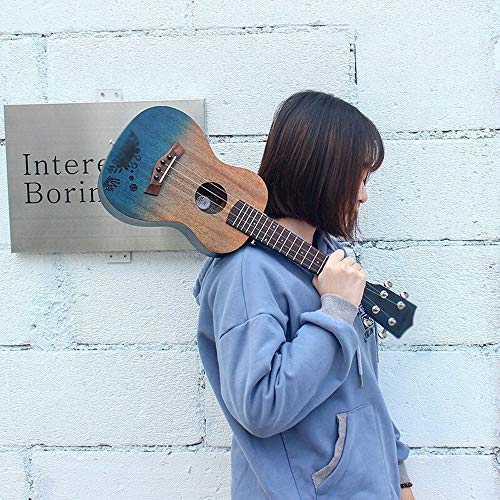 Loivrn Débutant 23 Pouce Guitare Acoustique Populaire Guitare Acoustique Pleine Taille Ukulele Guitare Classique 23… - Les Beatles, Paul McCartney, John Lennon, RIngo Starr, George Harrison Loivrn Débutant 23 Pouce Guitare Acoustique Populaire Guitare Acoustique Pleine Taille Ukulele Guitare Classique 23… – Image 6