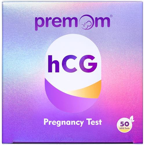 Image of Premom Pregnancy Test Strips - Early Detection Pregnancy Test Kit Powered by Premom Ovulation Predictor APP (50 Count)