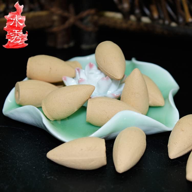 Tapered Inverted Fragrant Tower Incense products崖柏 锥形倒流香塔香香道用品 倒流香炉塔香(崖柏塔香)