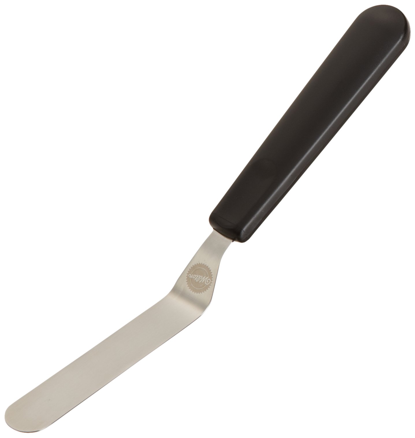 Wilton 409-7712 Angled Icing Spatula, 9-Inch, Black