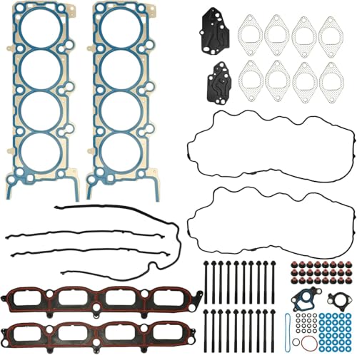 Image of IRONTEK Cylinder Head Gasket Set Kit fit for Ford (2005-2006 Expedition / 2004-2006 for F-150 /2005-2006 for F-250 Super Duty / 2005-2006 for F-350 Super Duty) # HS26306PT GAT8021 HGS4173