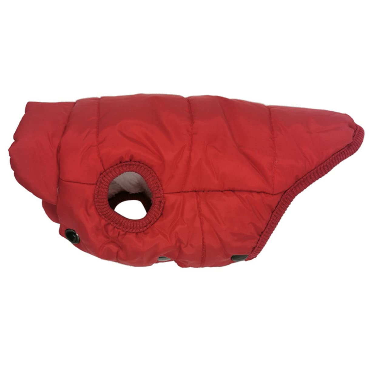 BESPORTBLE 3pièces Gilet Chien Hiver Chaud Réfléchissante pour Chiens De Compagnie Vêtement Doublé Coton pour Activités Intérieures Et Extérieures Rouge XS