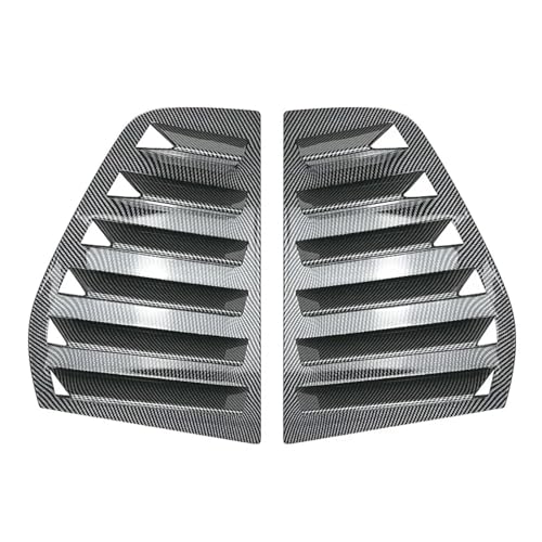 Persiennes de fenêtre pour Golf 5 MK5 finition carbone luxe pour un style racing