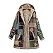Darringls Winter Parka Jacke Damen Women Plus Size Winterparka Gefüttert Winterjacke Wintermantal Damenmantel Plüschjacke Plüsch Parka Jacke Plüschmantel Fleecejacke Übergangsjacke