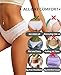 Knowyou Cotton Underwear for Women Cheeky Bikini Womens Underwear Pack Sexy Lace Wasit Hipster Brief Panties for Ladies-M