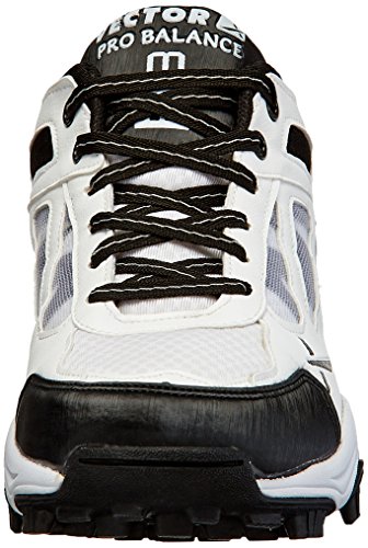 Image of Vector X Bouncer 2.0 Cricket Shoes for Men's - Fast Strap Sporty Synthetic Upper & Mesh | PVC Sole Stud, Lightweight, Comfort & Durability Shoe for All-Round Performance