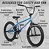 cubsala Freestyle BMX Bike, 20 Inch Kids Bicycle for 7-13 Years Old Kids and Beginner Level Rider, Blue #1
