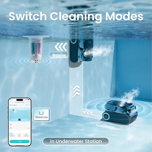 Image of AIPER HydroComm Pure 2026 Smart Pool Monitor, 5-in-1 Water Testing for Pools, Hot Tubs, and Spas, Features App Control and Real-Time Underwater Connectivity, Ivory