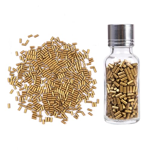 500Pcs Gold Flint Refills for Lighter, Replacement Flints for Lighters, Flint Stone for Petrol Gas Fluid Lighter