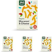 365 by Whole Foods Market, Macaroni And Cheese Family Size Organic, 12 Ounce Pack of 4
