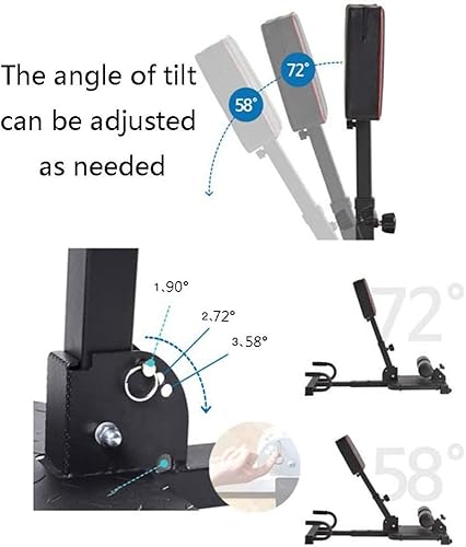 Miniatura 3 de Deluxe multifunción Deep Sissy - Banco para sentadillas, gimnasio en casa, estación de entrenamiento, máquina de ejercicio para piernas, color negro