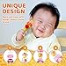 Baby Fruit Feeder Pacifier (3 Pack) | baby Food feeder | fresh fruit Teething Toy Feeder | Silicone Nipple, Teether, Soother, Pouches for Babies by Cradle Plus