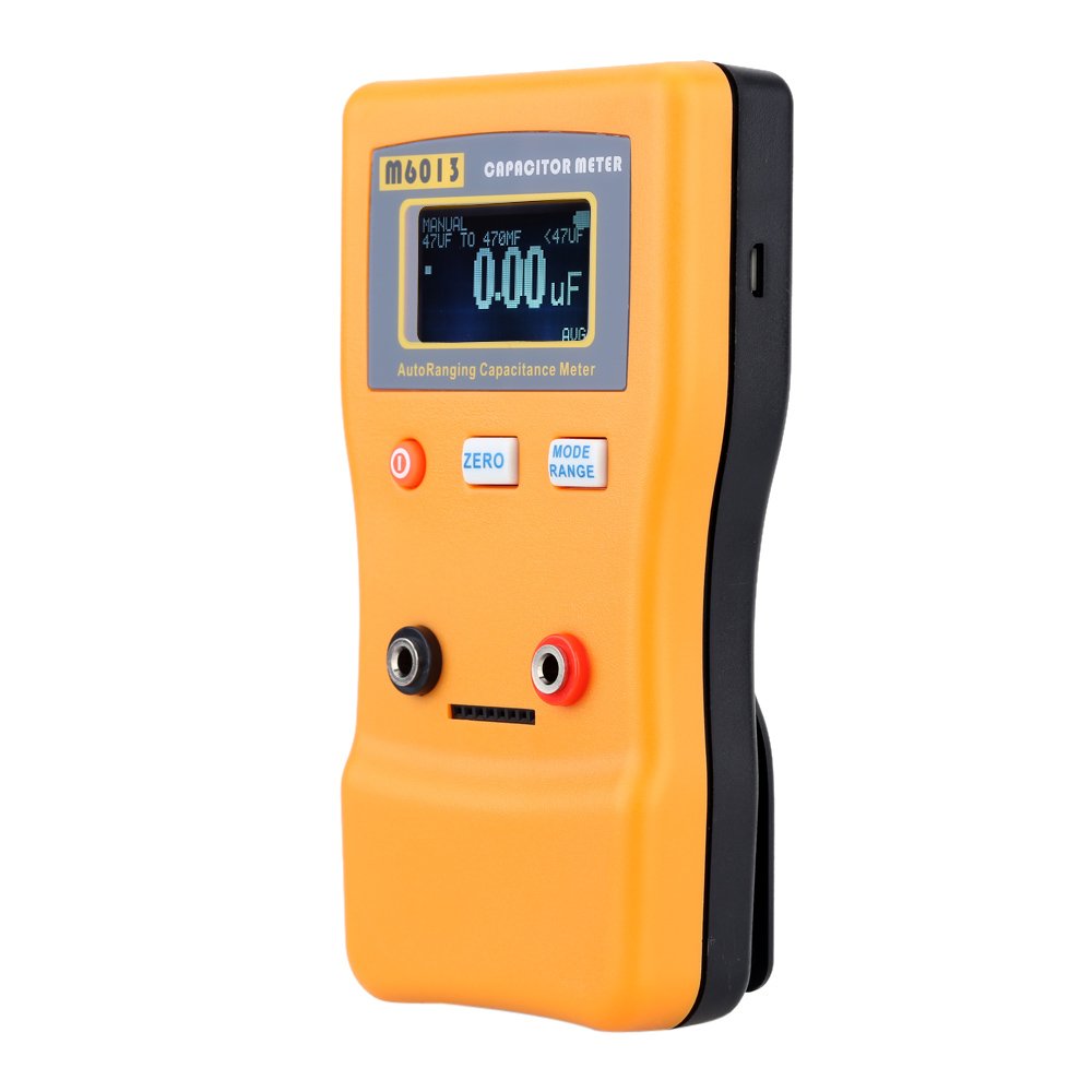 Capacitor Meters,M6013 Capacitor Meter Professional Measuring Capacitance Capacitor Circuit Tester