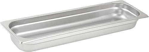 Winco Sartén de vapor, 2-12 pulgadas, acero inoxidable