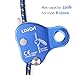 Lixada Rock Climbing Ascender Ultralight Fall Arrest Protection Belay Device Self-Locking 8-13MM Rope Grip Clamp for Outdoor Climbing and Rescue