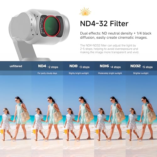 Osmo Pocket 3 ND+CPL Filters Set, Ultra-Thin for DJI Pocket 4/Pocket 3 - image 5