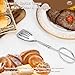 2-Pack Stainless Steel Serving Tongs - Thickened Food Grade Buffet Tongs with Single-Side Hollow Design, Non-Slip Kitchen Utensils for Salad, Cake, Bread, BBQ, Party, Catering & Daily Cooking (Silver)