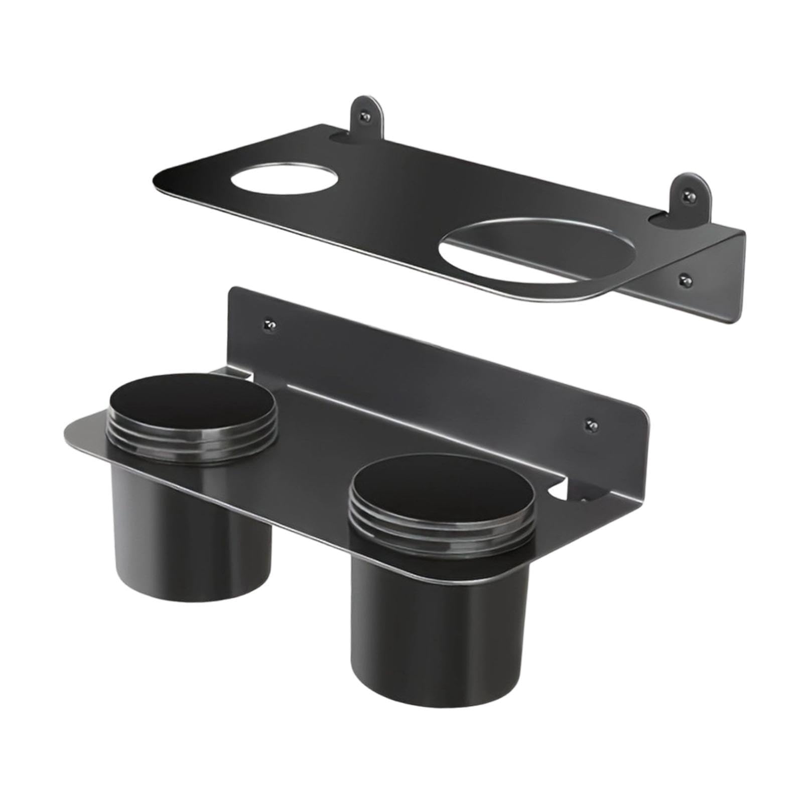 perfk Supporto per imbuto per olio Kit per imbuto per fluidi Garage Pannello forato portatile Rimorchio Accessorio per officina Capannone robusto con tazza