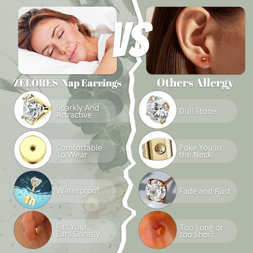 Small Gold Flat Back Earrings for Women Stainless Steel 20G Cartilage Stud Earrings Set for Multiple Piercing Butterfly Green CZ Flatback Earrings Helix Tragus Conch Piercing Jewelry4