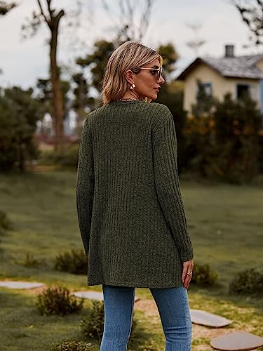 Image of Witsmile Womens 2026 Spring Fashion Cardigan Lightweight Soft Knit Long Top