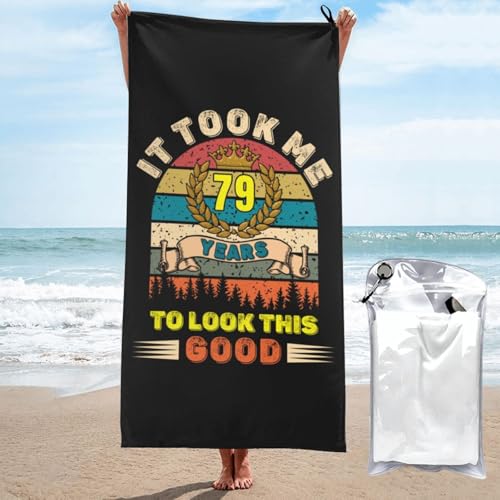 Toalla de playa de 70x140 cm ideal para tus viajes de camping y piscina 2