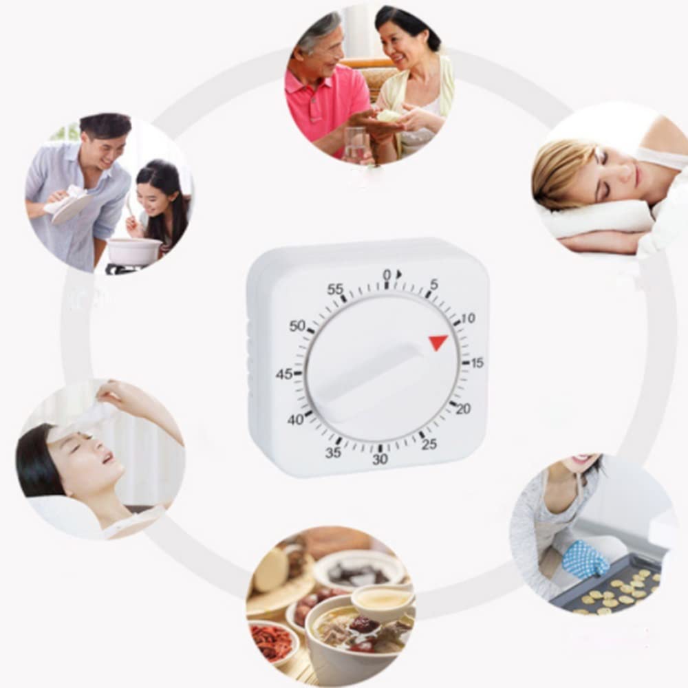 Timer kuchenny, cyfrowy minutnik do odliczania kuchni, zestaw 60 minut minutnik kuchenny alarm odliczania przypomnienie mechaniczny timer do kuchni domu narzędzia do pieczenia