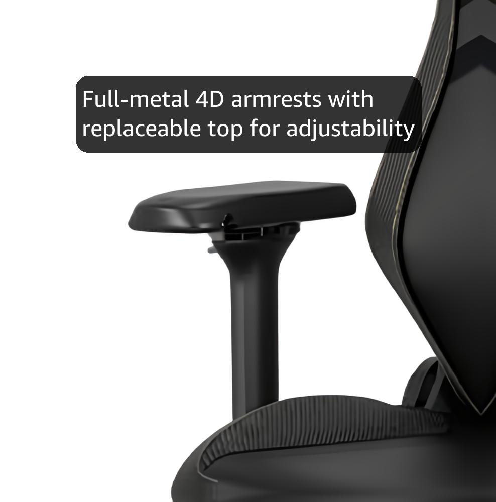 Amazon.com: Secretlab Titan Evo Dark Knight 電競椅- 傾斜、符合人體