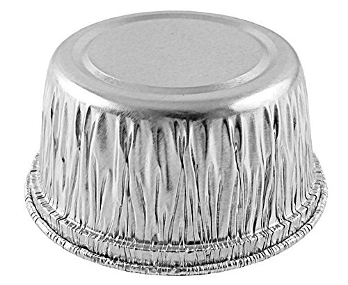 Handi-Foil Of America 4 Oz. Aluminum Foil Cup W/Utility/Cupcake/Ramekin/Muffin (Pack Of 50) (Original Version) #TOP6