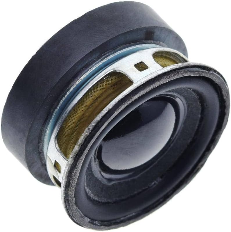 Generic 1pcs Acoustic Loudspeaker 4R 3W 40MM Speaker 36MM External Magnetic Black Hat PU Edge