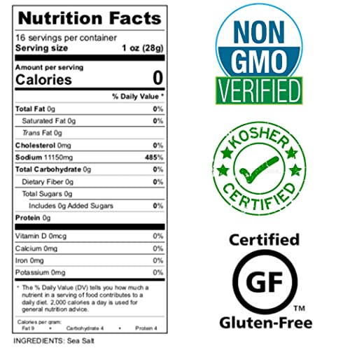 All Goods Caribbean Sea Salt For Grinder Refill, 16 Oz Salt For Grinder, Ideal Coarse Sea Salt Grinder, Perfect Fit Grinder Salt, Gourmet Rock Salt For Cooking, Salt Grinder Refill Salt, Sal Marina, Sal De Mar.. #TOP7